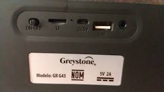 Bocina Bluetooth GreyStone - YouTube