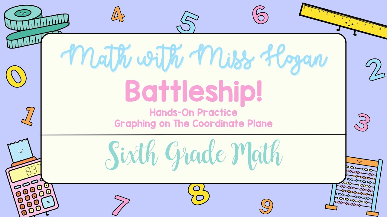 Battlebus On Graph Math Project Battleship! Graphing Practice - YouTube