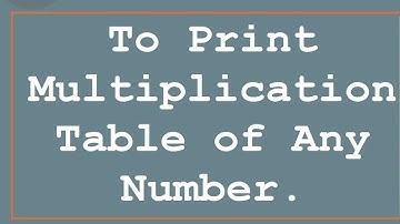C++ Program to input a number and print its multiples upto 10