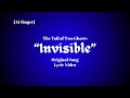 “Invisible” Original Song - Lyric Video (The Tale of Two Ghosts)
