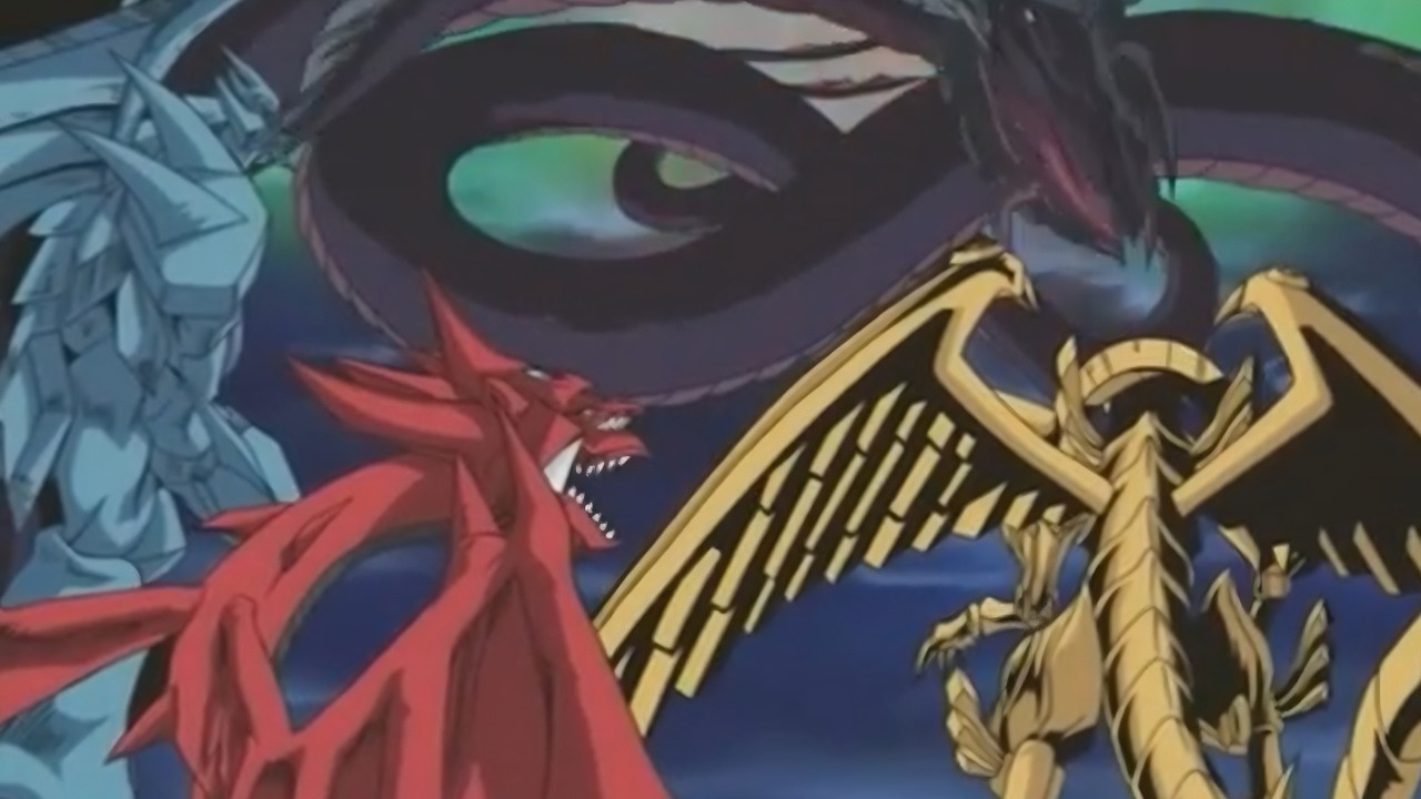 yugioh egyptian god cards episode Yugi Summons ALL THREE Egyptian Gods! (Full Battle)
