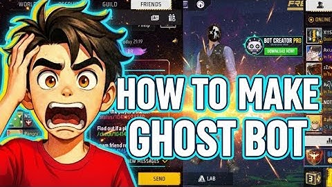 How to make ghost bot in free fire : tcp bot/ghost bot : making ghost bot in free fire