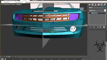 Modeling chevrolet camaro 2010 in 3ds max Part7