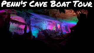 Penn’s Cave Boat Tour – All-Water Cavern Adventure