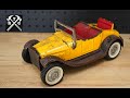 1960's Nylint Roadster Restored - Vintage Toy Restoration Video