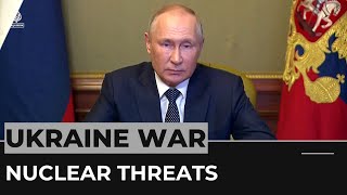 Ukrainians on alert over Russia nuclear threat