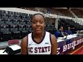 SC State's Janiah Hinton postgame vs. Queens