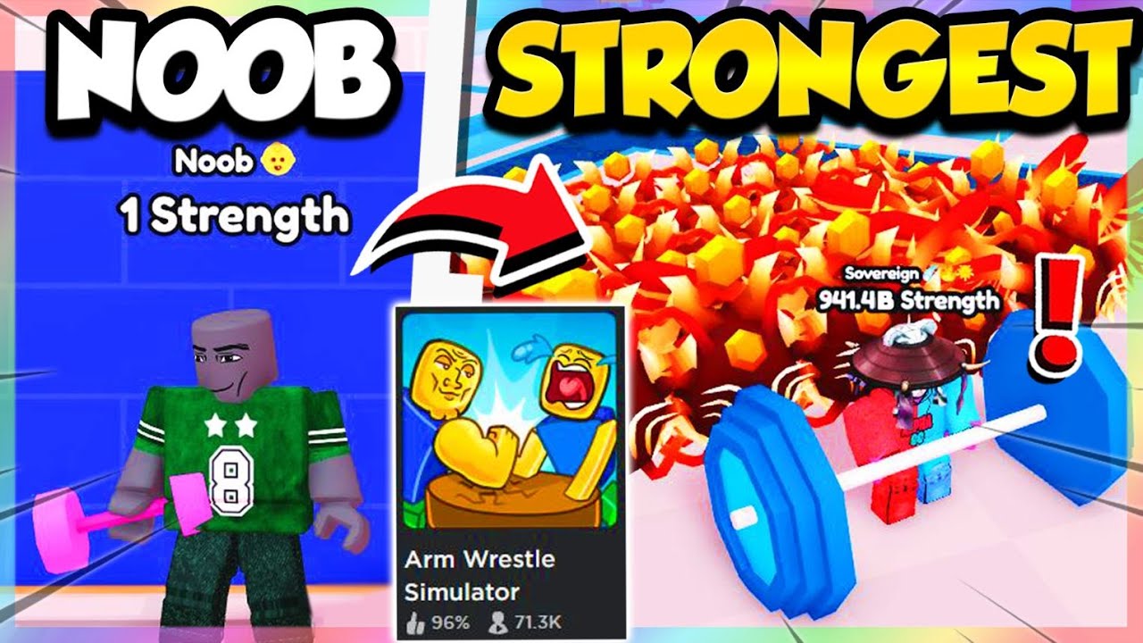 ✓Arm Wrestle Simulator✓] Auto Rebirth ( 249 Robux )