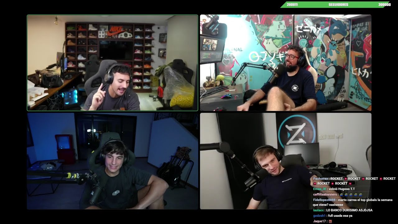 IRL CON COSCU VOLVIO A LOS TOP GLOBALES