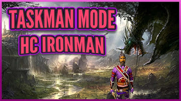 Black Guy Plays HC TASKMAN MODE | Runescape 3 Fresh Worlds