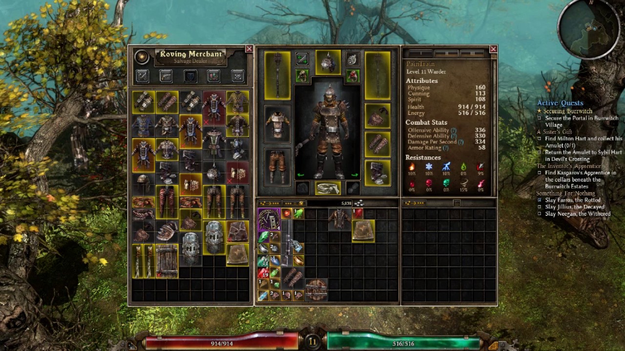 Grim Dawn Shaman Walkthrough Part 2 Witchering to Burrwitch YouTube