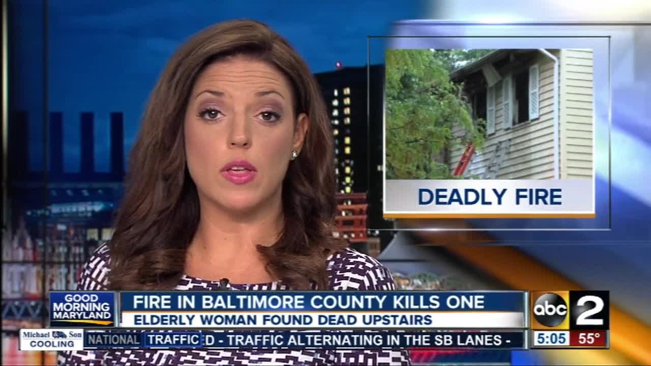 From the ABC2 Archives: Woman dead in Baltimore County townhouse fire ...