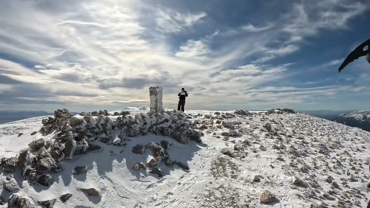 Subida invernal a la Sagra ( Granada )