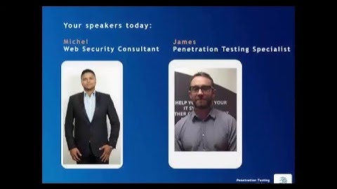 Webinar - Penetration Testing: A simulated hacker attack to secure your business