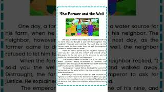 The farmer and the well || Akbar birbal story || English story #moralstory #story 