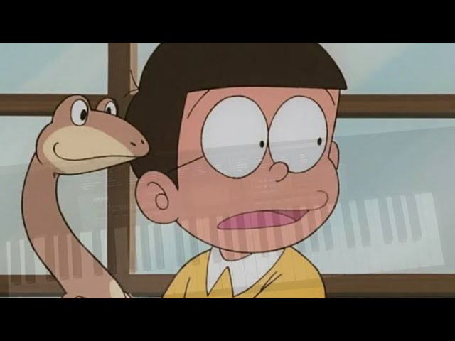 Doraemon Movie Nobita's Old  Dinosaur Soundtrack Piano Cover class=
