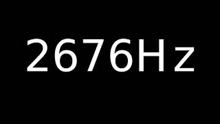 Speaker Sound Test 2676Hz
