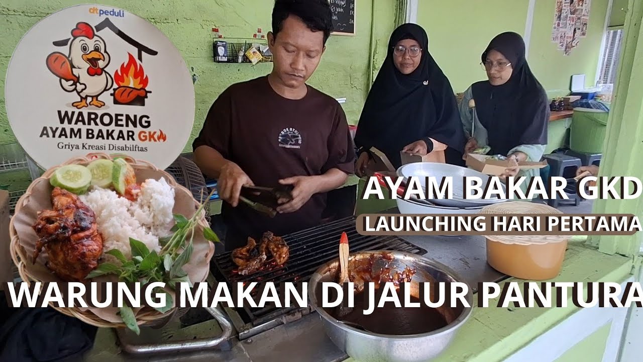 AYAM BAKAR GKD ‼️Murah  Banget | UMKM Penyandang Disabilitas