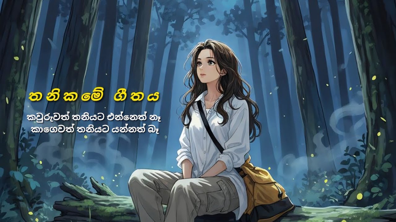 සංසාර ගමන...කව්රුත් තනියට එන්නෙත් නෑ, කාගෙවත් තනියට යන්නත් බෑ...#sinhalasongs 