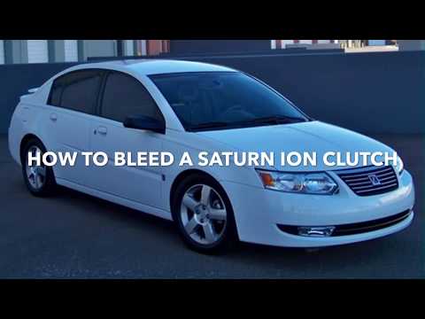 How To Bleed A Saturn ION Clutch