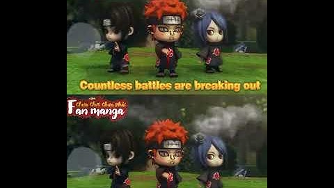 Làng Lá Phiêu Lưu Ký: Team 7 vs Pain  4x5