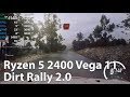 Dirt Rally 2.0 on AMD Ryzen 5 2400G Vega 11 - Gameplay Benchmark Test