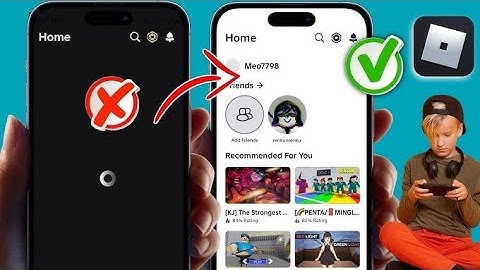 How to fix black screen on Roblox Mobile 2025 (Solve Roblox Black Screen Error Tutorial)