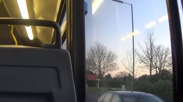 Dennis Dart NA52AWR being caned on Southeastern rail replacement