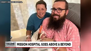 Baby born in Asheville on morning of Helene