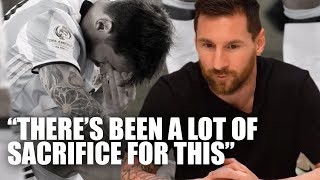 Leo Messi on how it feels to be a World Cup Champion (ENG SUBS)