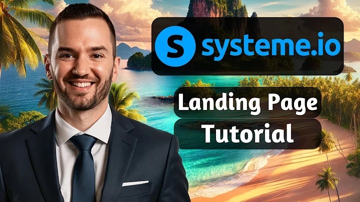 Systeme.io Landing Page Tutorial 2025 (How To Create A Landing Page With Systeme.io)