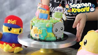 Didi & Friends x Splash Cupcakes | Segmen Kreatif | Cara Nak Buat Kek Didi & Friends