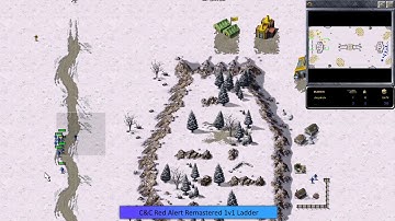 Command and Conquer Remastered: Red Alert Quickmatch 1v1 - Dropkick VS TTVDillon