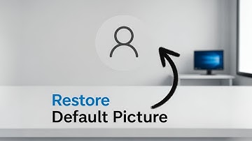 Restore Default User Account Picture in Windows 10 | How To