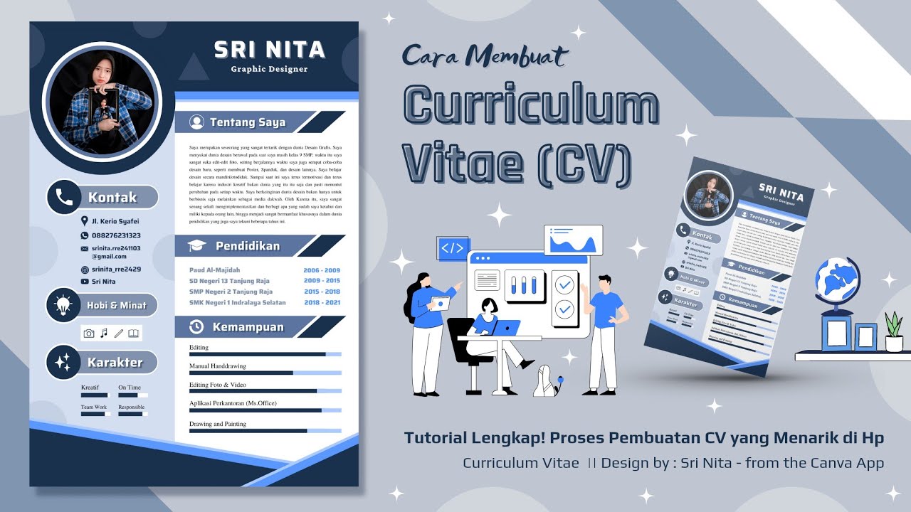 Cara Membuat CV yang Menarik || Curriculum Vitae