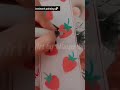🍓Strawberry bookmark🔖 painting 🖌️🎨 # drawing # art' # art' by missartba # like share subscribe guys