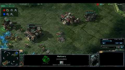 Terran Player vs Insane StarCrack AI