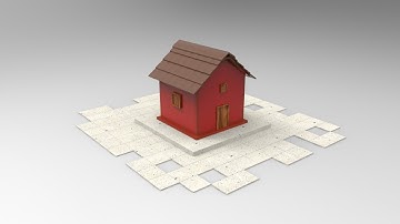 cartoon house autodesk maya modeling part01