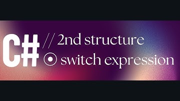 CodePark 0031 :Switch Expression Structure in C#: Beginner Tutorial (Ubuntu)