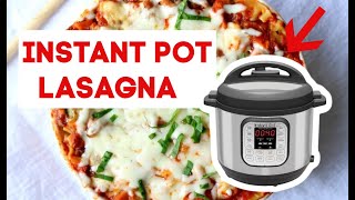 How to make Lasagna in the Instant PotStep by Step Instant Pot Recipe