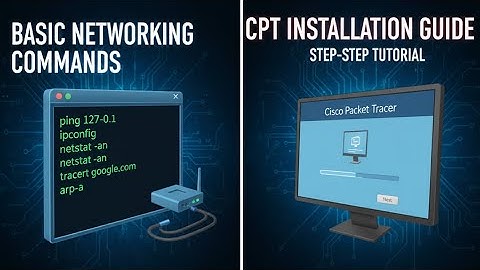 CN LAB 1 | Cisco Packet Tracer Installation Guide and Basic Networking Commands | CSE-57 E