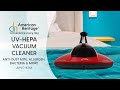 The american heritage uvhepa vacuum cleaner antidust mite allergen and more ahvc6266