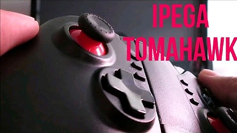 IPEGA Tomahawk bluetooth gamepad for Android and iOS - Unboxing