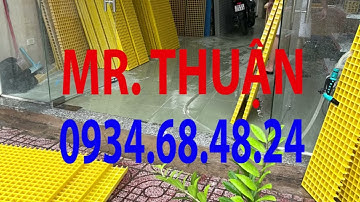 Sàn Grating Composite FRP - Minh Thuận Official
