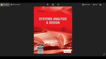 System Analysis and Design