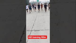 Hill Training For Speed running army1600mtrruning motivation armybiharpolicehillstridehills