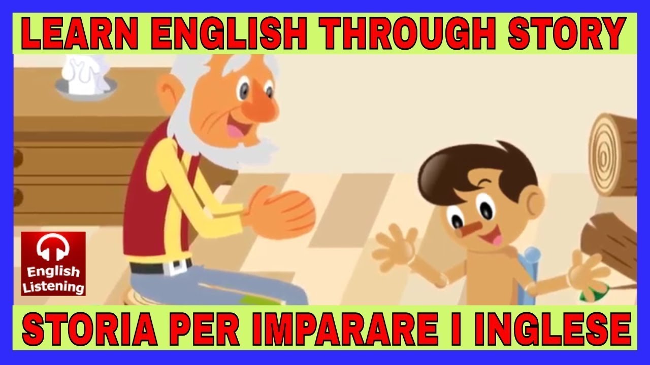 Pinocchio | inglese per bambini | cartoni animati in inglese | favole in inglese