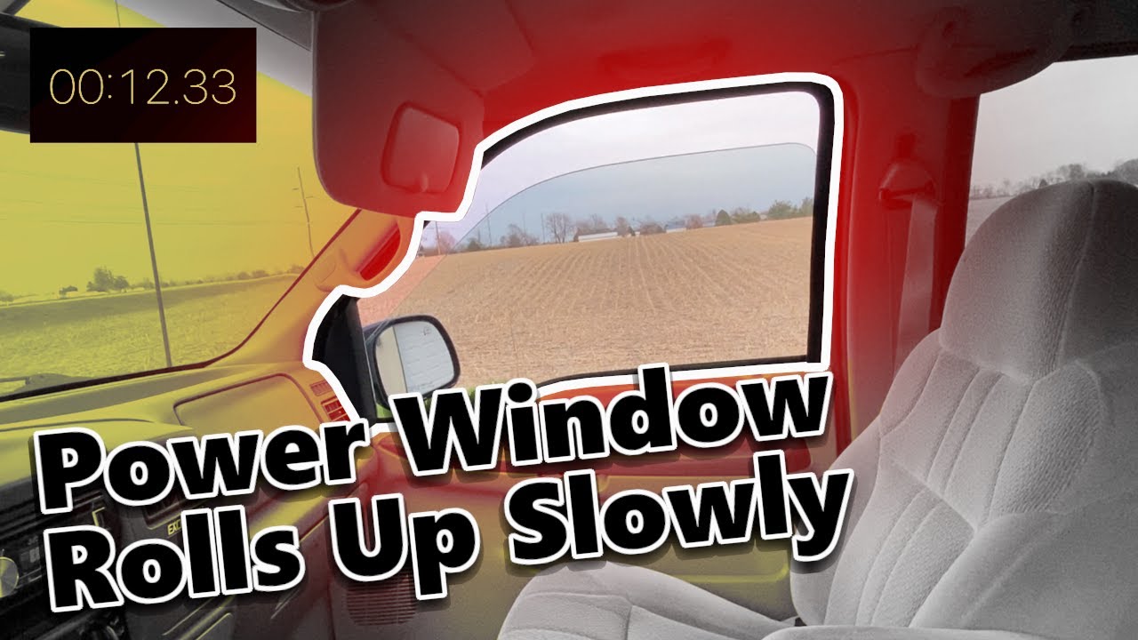 Power Window Slow to Roll Up on Ford YouTube
