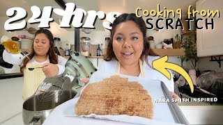 24 HRS COOKING NARA SMITHS' VIRAL 'FROM SCRATCH' RECIPES FOR MY HUSBAND