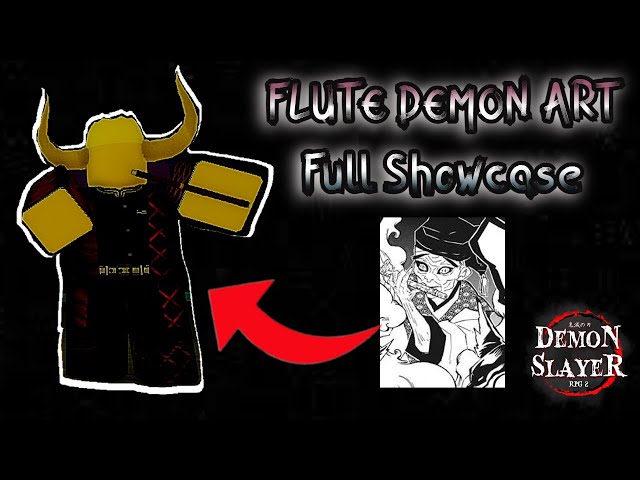 Hantengu Demon Art Showcase + PvP, Demon Slayer RPG 2, 8 SKILLS